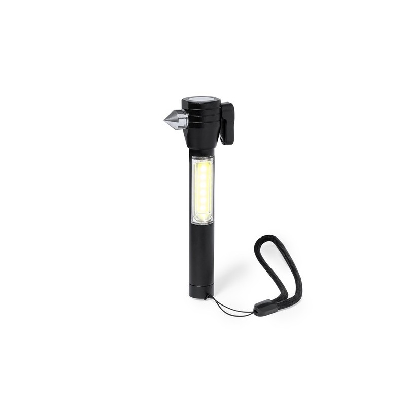 Marteau de Secours Personnalisé Éco-responsable pour Sécurité Auto-Moto Abus Matières : aluminium Couleurs : noir personnalisabl