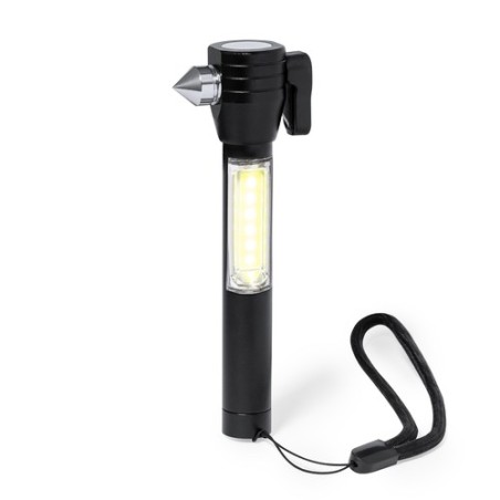 Marteau de Secours Personnalisé Éco-responsable pour Sécurité Auto-Moto Abus Matières : aluminium Couleurs : noir personnalisabl