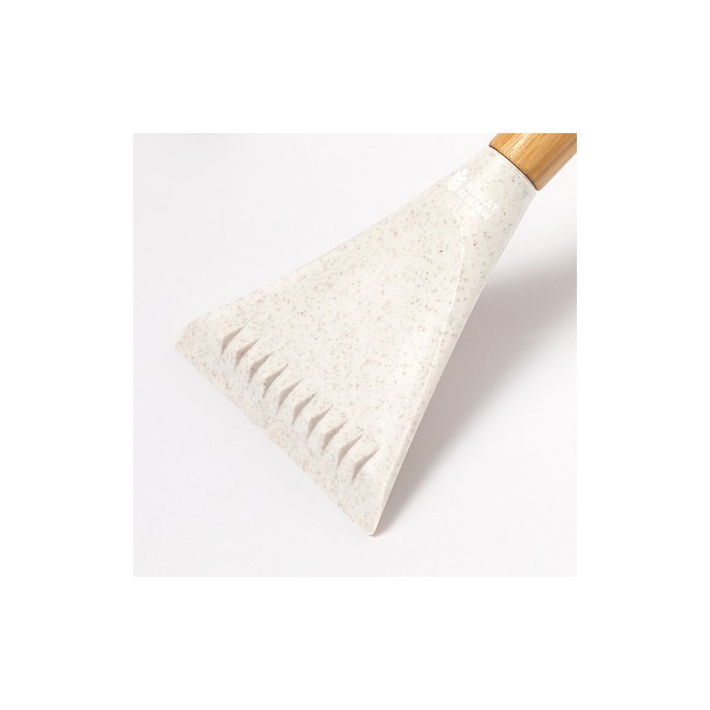 Gratte-Glace Éco-responsable Personnalisé - Nigex Matières : bambou Couleurs : naturel goodies publicitaire événementiel