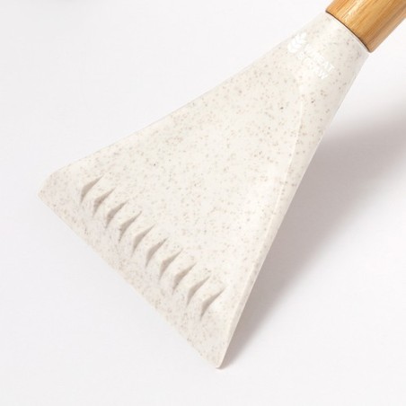 Gratte-Glace Éco-responsable Personnalisé - Nigex Matières : bambou Couleurs : naturel goodies publicitaire événementiel
