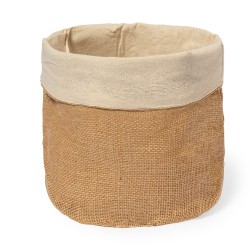Corbeille Personnalisée Unique et Cadeau d'Entreprise Seloria Matières : coton Couleurs : naturel