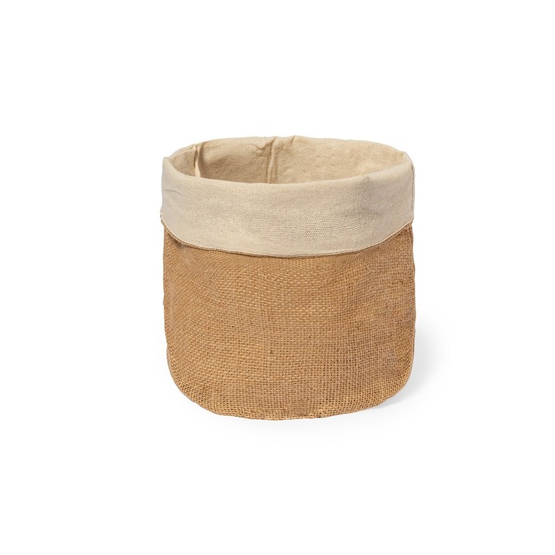 Corbeille Personnalisée Unique et Cadeau d'Entreprise Seloria Matières : coton Couleurs : naturel