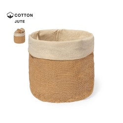 Corbeille Personnalisée Unique et Cadeau d'Entreprise Seloria Matières : coton Couleurs : naturel 2