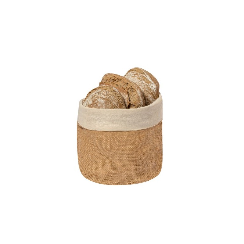 Corbeille Personnalisée Unique et Cadeau d'Entreprise Seloria Matières : coton Couleurs : naturel cadeau entreprise pas cher