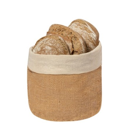Corbeille Personnalisée Unique et Cadeau d'Entreprise Seloria Matières : coton Couleurs : naturel cadeau entreprise pas cher