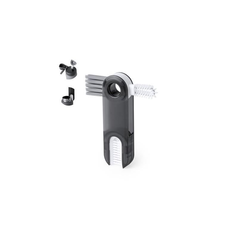 Brosse Nettoyeur Personnalisée pour Ustensiles de Cuisine Grimg pas cher Couleurs : noir personnalisable avec votre logo