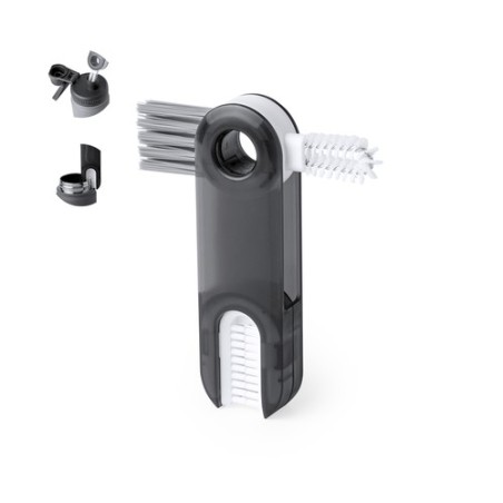 Brosse Nettoyeur Personnalisée pour Ustensiles de Cuisine Grimg pas cher Couleurs : noir personnalisable avec votre logo