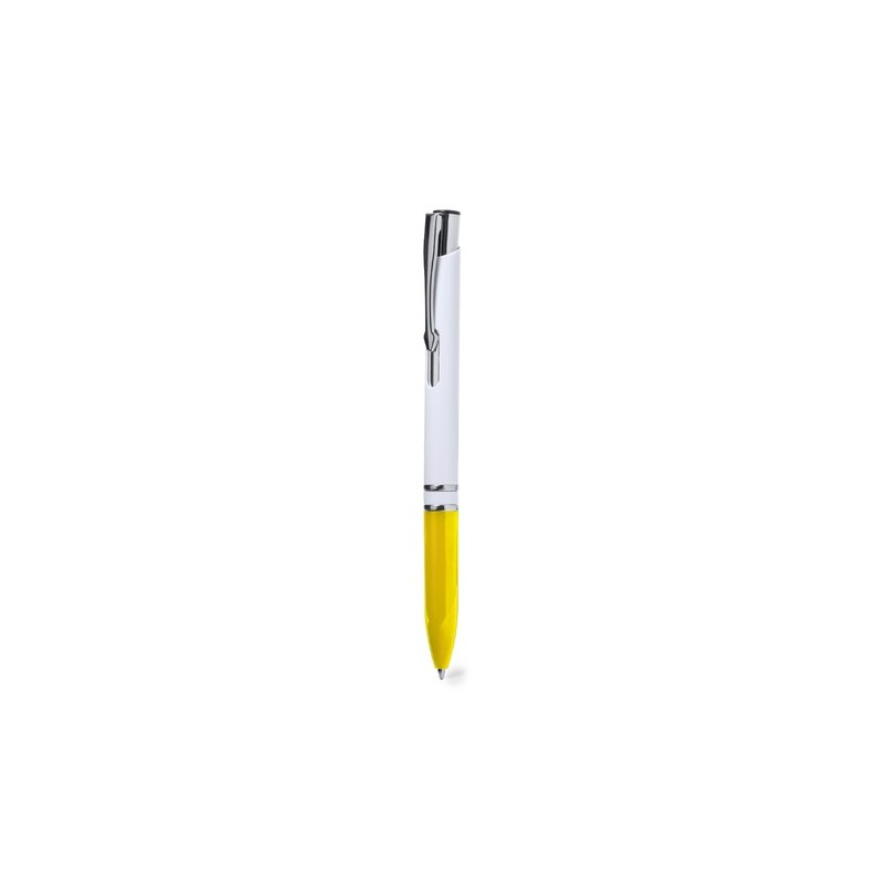 Stylo à Bille Personnalisé Laury Couleurs : rouge goodies publicitaire durable