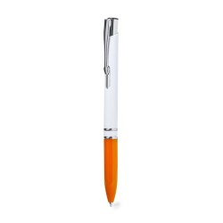 Stylo à Bille Personnalisé Laury Couleurs : bleu impression logo haute qualité