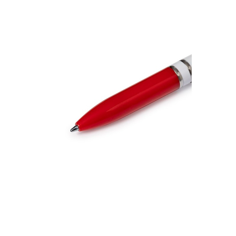 Stylo à Bille Personnalisé Laury Couleurs : bleu objet publicitaire robuste