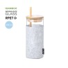 Verre Éco-responsable Personnalisé Élégant - Zilber pas cher Matières : bambou Couleurs : gris personnalisable avec votre logo