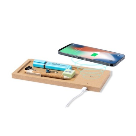 Chargeur Organiseur Personnalisé Éco-responsable Taron en Carton Recyclé Matières : carton recyclé goodies publicitaire événemen