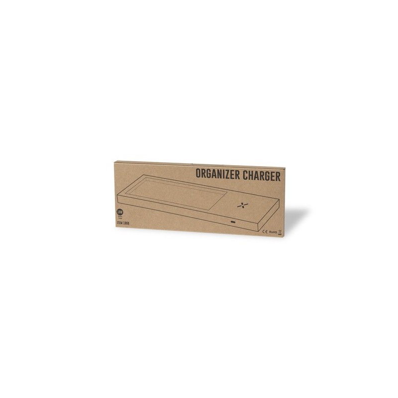 Chargeur Organiseur Personnalisé Éco-responsable Taron en Carton Recyclé Matières : carton recyclé livraison express 24h 48h