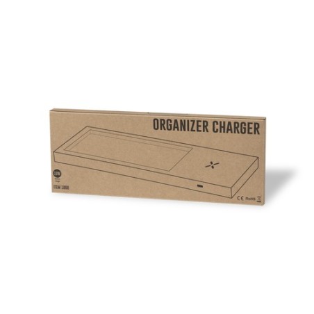 Chargeur Organiseur Personnalisé Éco-responsable Taron en Carton Recyclé Matières : carton recyclé objet promotionnel éco-respon