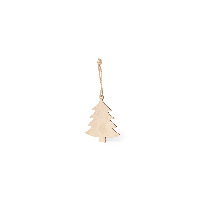 Ornements en Bois Personnalisés Éco-responsables de Noël Fultom Matières : bois