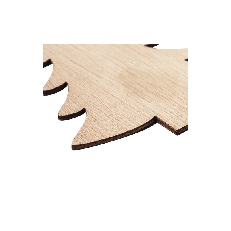 Ornements en Bois Personnalisés Éco-responsables de Noël Fultom Matières : bois cadeau client original