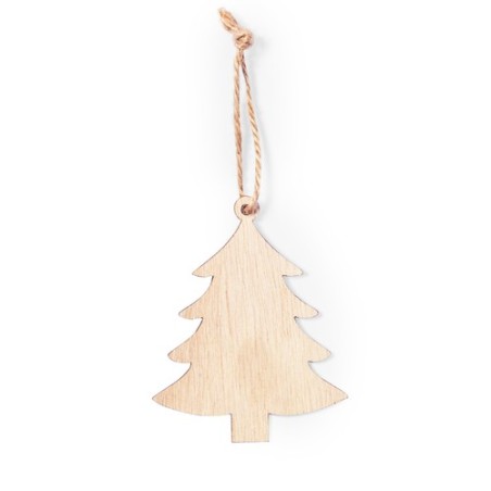 Ornements en Bois Personnalisés Éco-responsables de Noël Fultom Matières : bois goodies publicitaire événementiel