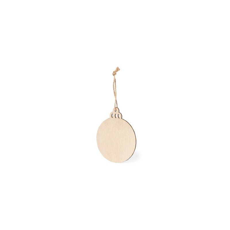 Ornements en Bois Personnalisés Éco-responsables de Noël Fultom Matières : bois goodies personnalisé en stock