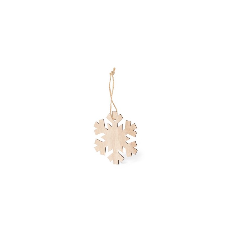 Ornements en Bois Personnalisés Éco-responsables de Noël Fultom Matières : bois cadeau client original
