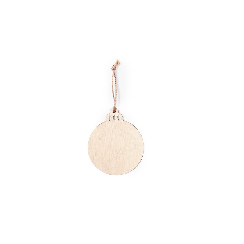 Ornements en Bois Personnalisés Éco-responsables de Noël Fultom Matières : bois accessoire événementiel unique