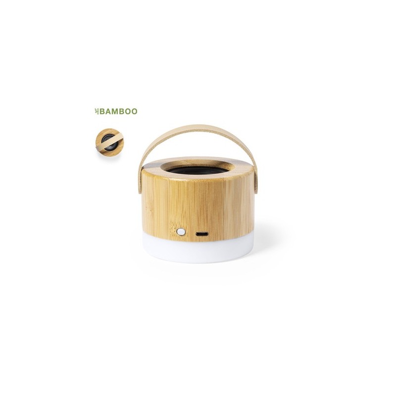 Enceinte Bluetooth Personnalisée Durbal Matières : bambou
