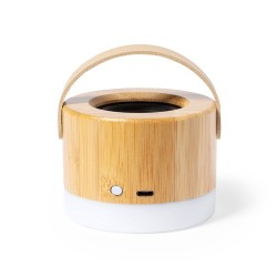 Enceinte Bluetooth Personnalisée Durbal Matières : bambou cadeau entreprise pas cher
