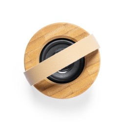 Enceinte Bluetooth Personnalisée Durbal Matières : bambou goodies publicitaire événementiel