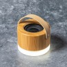 Enceinte Bluetooth Personnalisée Durbal Matières : bambou marquage laser ultra précis