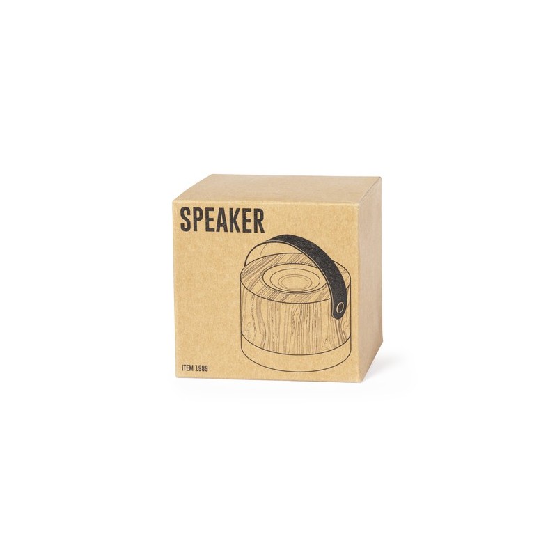 Enceinte Bluetooth Personnalisée Durbal Matières : bambou livraison express 24h 48h