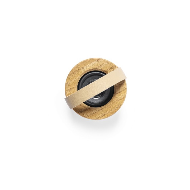 Enceinte Bluetooth Personnalisée Durbal Matières : bambou cadeau collaborateur premium