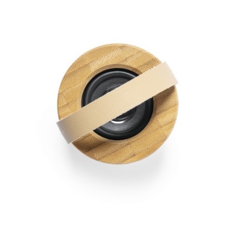 Enceinte Bluetooth Personnalisée Durbal Matières : bambou cadeau collaborateur premium