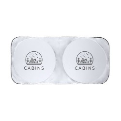 Pare-Soleil Personnalisé Pratique Éco-responsable Accessoire Auto Sertark Matières : polyester 2