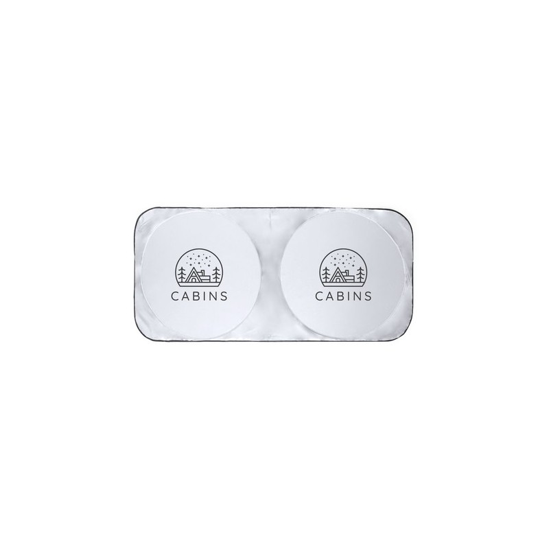 Pare-Soleil Personnalisé Pratique Éco-responsable Accessoire Auto Sertark Matières : polyester personnalisable avec votre logo