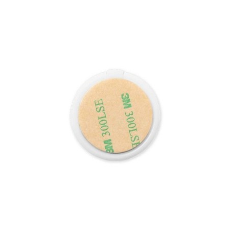 Support smartphone personnalisé pratique pas cher Farty Matières : bambou Couleurs : blanc objet promotionnel éco-responsable