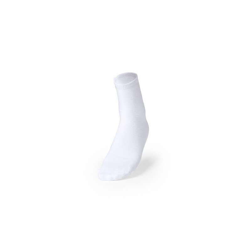 Chaussettes Personnalisées en Sublimation Piodox Matières : polyester Couleurs : blanc cadeau entreprise pas cher