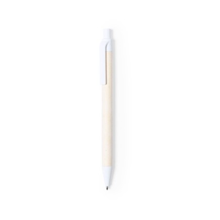 Stylo Éco-responsable Pratique Personnalisé Roliok - pas cher Couleurs : naturel Matières : carton de lait recyclé objet publici