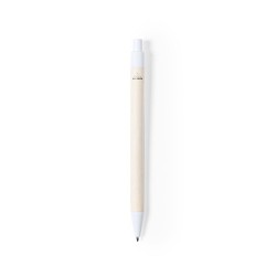 Stylo Éco-responsable Pratique Personnalisé Roliok - pas cher Couleurs : naturel Matières : carton de lait recyclé cadeau entrep