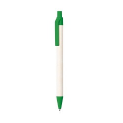 Stylo Éco-responsable Pratique Personnalisé Roliok - pas cher Couleurs : naturel Matières : carton de lait recyclé goodies entre
