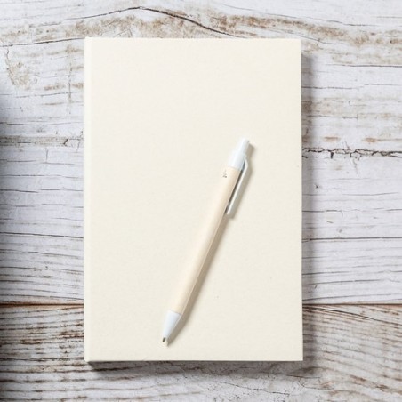Stylo Éco-responsable Pratique Personnalisé Roliok - pas cher Couleurs : noir Matières : carton de lait recyclé personnalisation