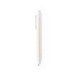 Stylo Éco-responsable Pratique Personnalisé Roliok - pas cher Couleurs : rouge Matières : carton de lait recyclé cadeau affaires