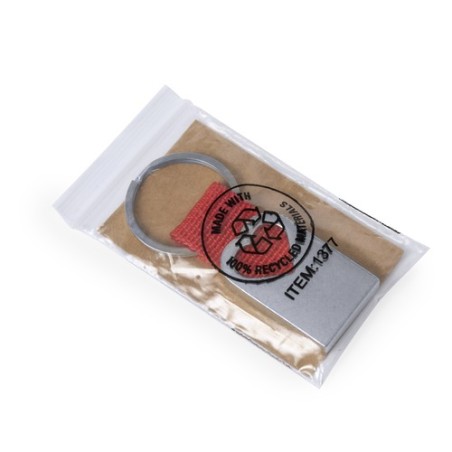 Porte-Clés Éco-responsable Personnalisable en Bois Sontiol Matières : polyester Couleurs : blanc goodies entreprise design