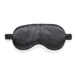 Masque de Sommeil Personnalisé Élégant - Confort Brenda Matières : satin Couleurs : noir
