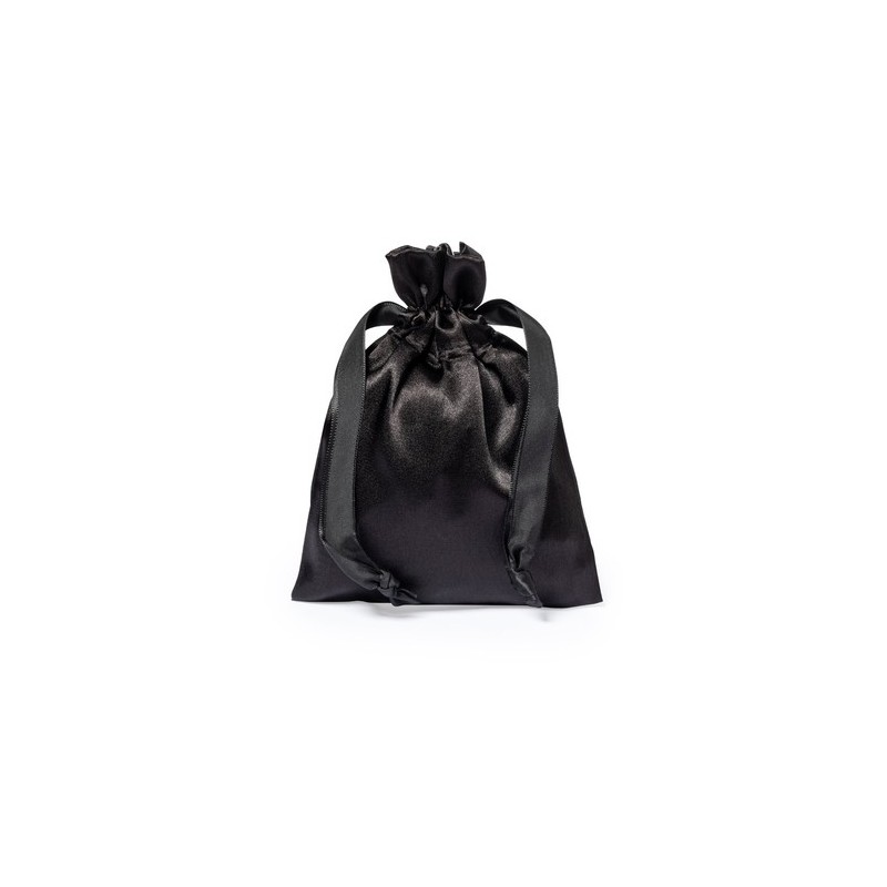 Masque de Sommeil Personnalisé Élégant - Confort Brenda Matières : satin Couleurs : noir marquage laser ultra précis