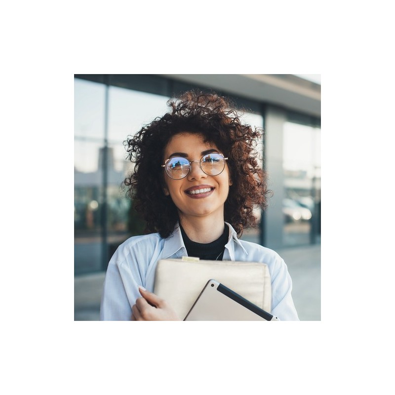 Housse Éco-responsable et Pratique pour Ordinateur Portable - Drift Matières : coton recyclé Couleurs : bleu personnalisation su