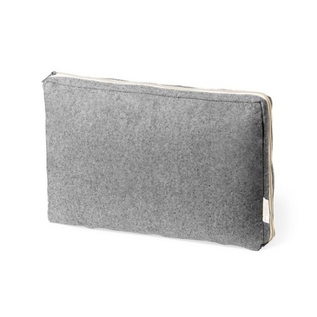 Housse Éco-responsable et Pratique pour Ordinateur Portable - Drift Matières : coton recyclé Couleurs : bleu objet promotionnel 