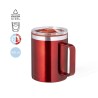 Tasse Thermique Éco-responsable et Pratique Suprax Personnalisée Matières : polypropylène (PP) Couleurs : noir objet promotionne