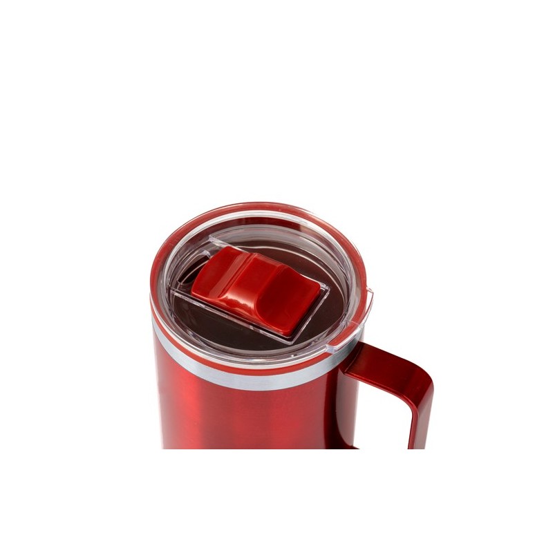 Tasse Thermique Éco-responsable et Pratique Suprax Personnalisée Matières : polypropylène (PP) Couleurs : noir objet publicitair