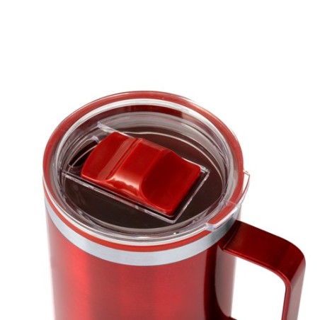 Tasse Thermique Éco-responsable et Pratique Suprax Personnalisée Matières : polypropylène (PP) Couleurs : noir objet publicitair