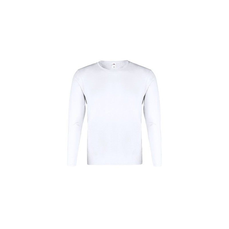 T-Shirt Long Sleeve Blanc Adulte - Iconic