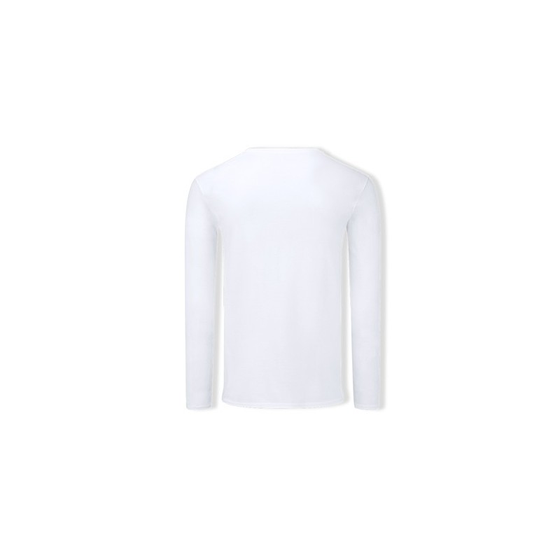 T-Shirt Long Sleeve Blanc Adulte - Iconic
